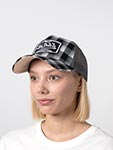 Бейсболка VON DUTCH арт. VD/1/CB/CAR/03  (черный / белый)